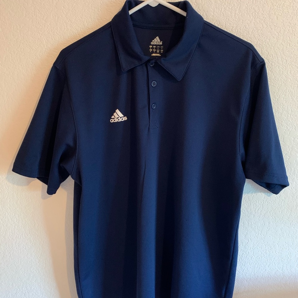 Adidas Navy Blue Polo